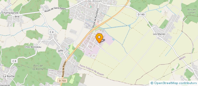 localisation de l'entreprise MAIANO - MAGNIER  NIEULLE-SUR-SEUDRE