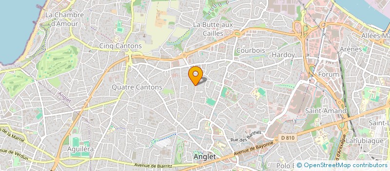 localisation de l'entreprise MAIANU  ANGLET