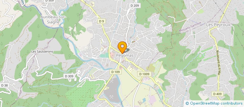 localisation de l'entreprise MAIARA  PEGOMAS