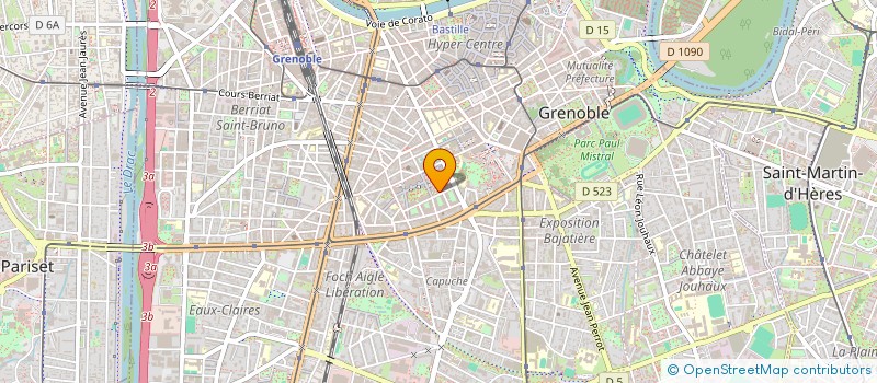localisation de l'entreprise MAIASAURA  GRENOBLE