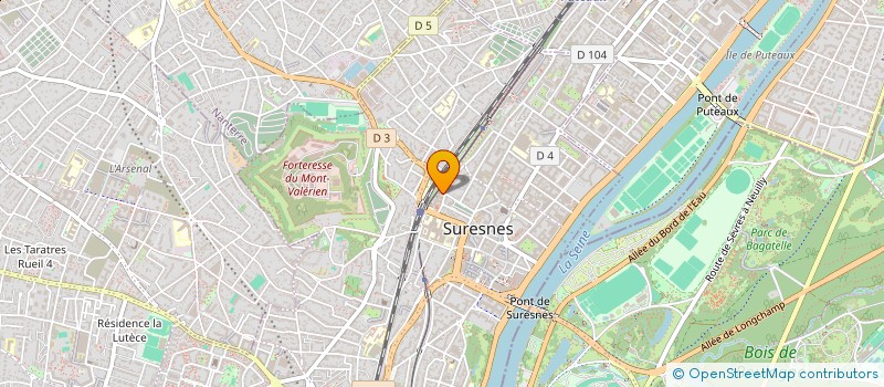 localisation de l'entreprise MAIBOU à SURESNES