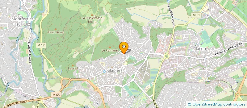 localisation de l'entreprise MAICEE MUSIC  CLAPIERS