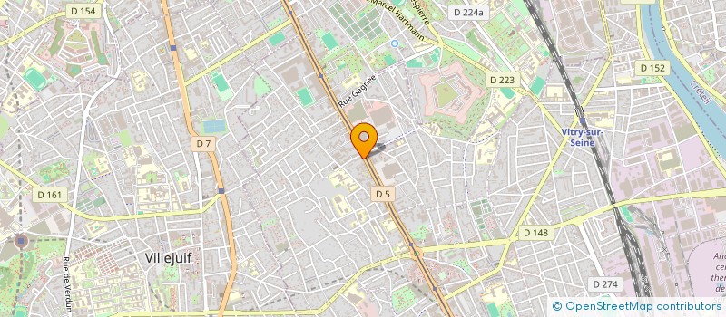 localisation de l'entreprise MAICHA à VITRY-SUR-SEINE
