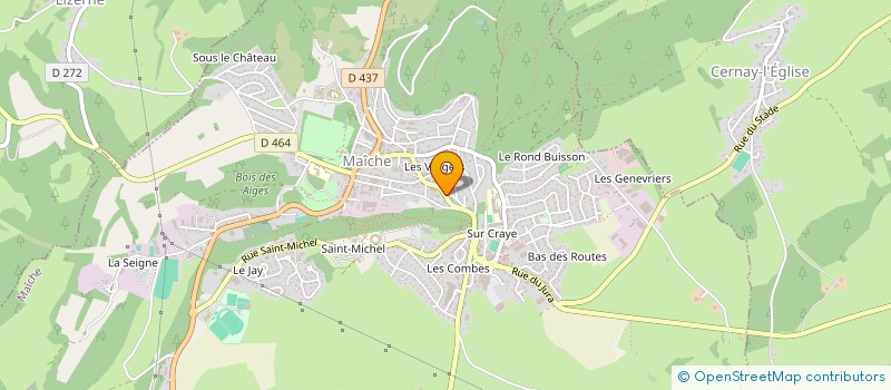 localisation de l'entreprise MAICHE-OPTIC  MAICHE