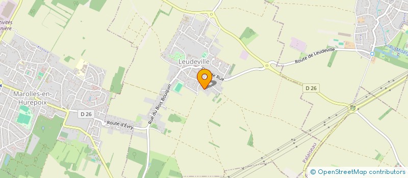 localisation de l'entreprise MAICORP  LEUDEVILLE