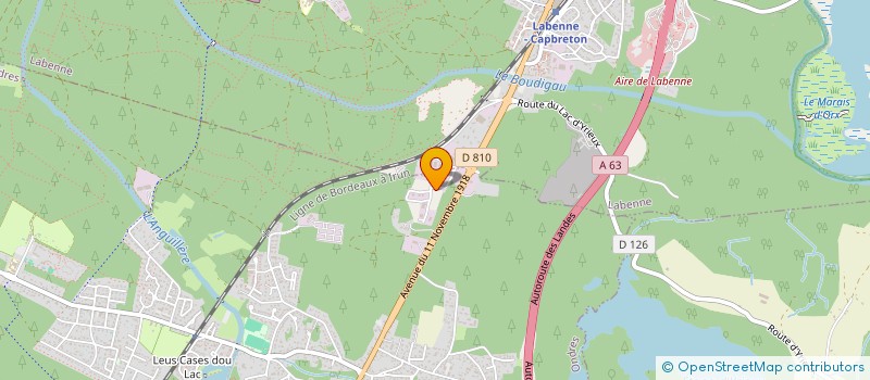 localisation de l'entreprise MAID 87  ONDRES