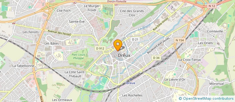 localisation de l'entreprise MAIDEO SERVICES à DREUX