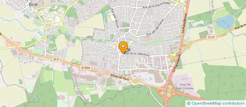 localisation de l'entreprise MAIDESIGNS à PONTAULT-COMBAULT