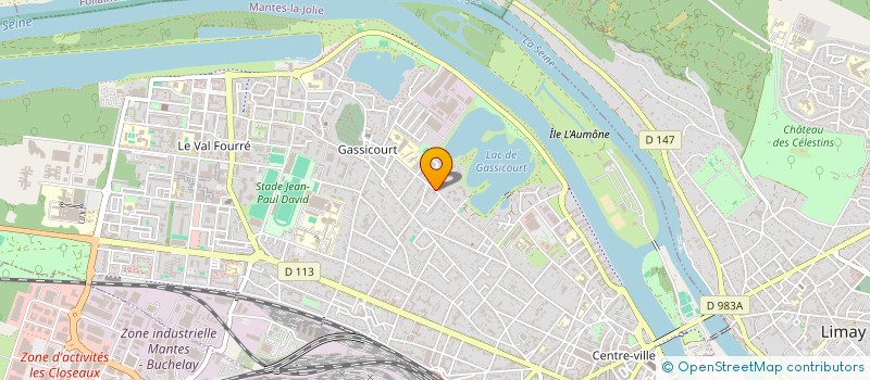 localisation de l'entreprise MAIDICALE  MANTES-LA-JOLIE