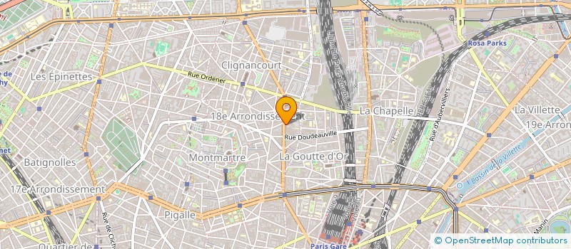 localisation de l'entreprise MAIDINE COIFFURE  PARIS