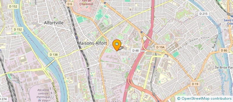 localisation de l'entreprise MAIER MATHIAS ET UNG BEATRICE  MAISONS-ALFORT