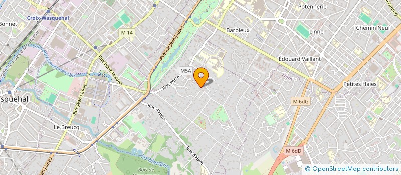 localisation de l'entreprise MAIEUTIQ à CROIX