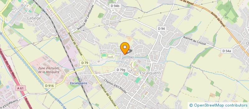 localisation de l'entreprise MAIFALA  ESCALQUENS