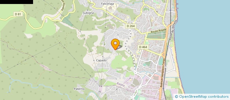 localisation de l'entreprise MAIFRENZO à BASTIA