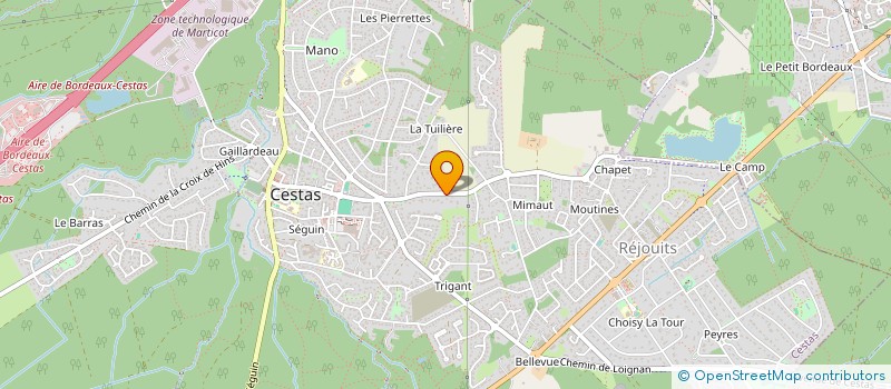 localisation de l'entreprise MAIG AND CO à CESTAS