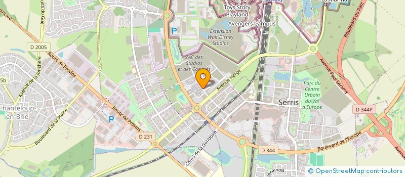 localisation de l'entreprise MAIGA STUDIO  CHESSY