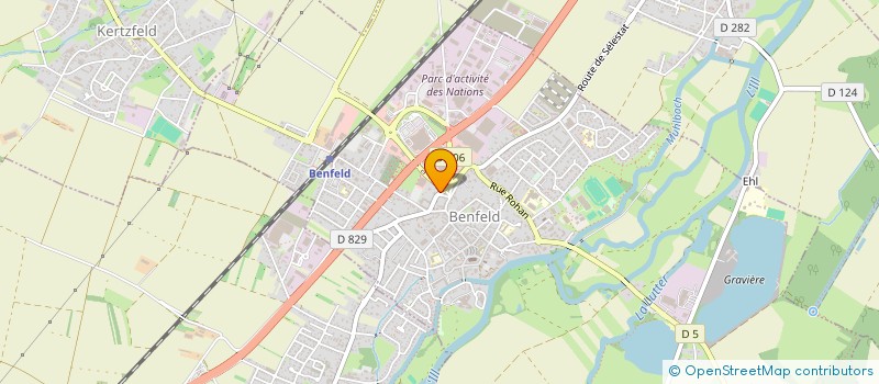 localisation de l'entreprise MAIGH  BENFELD