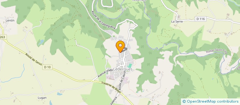 localisation de l'entreprise MAIKA FORMATION  LEDERGUES