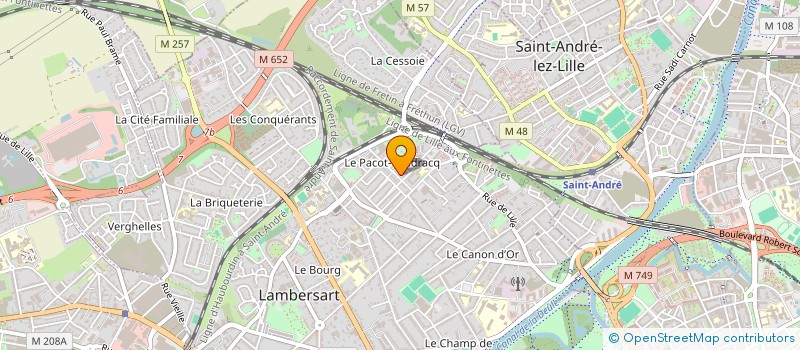 localisation de l'entreprise MAIKHUB  MONS-EN-BARUL