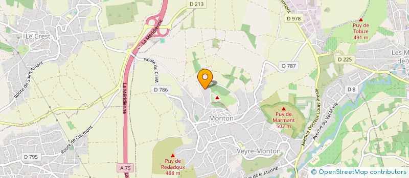 localisation de l'entreprise MAIKO  VEYRE-MONTON