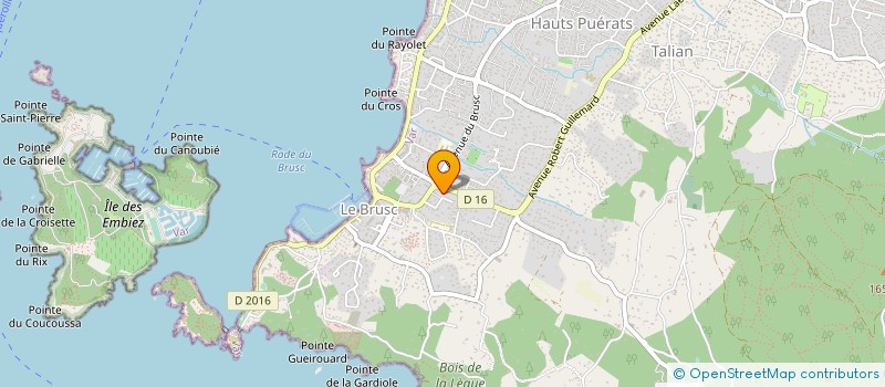 localisation de l'entreprise MAIL à SIX-FOURS-LES-PLAGES