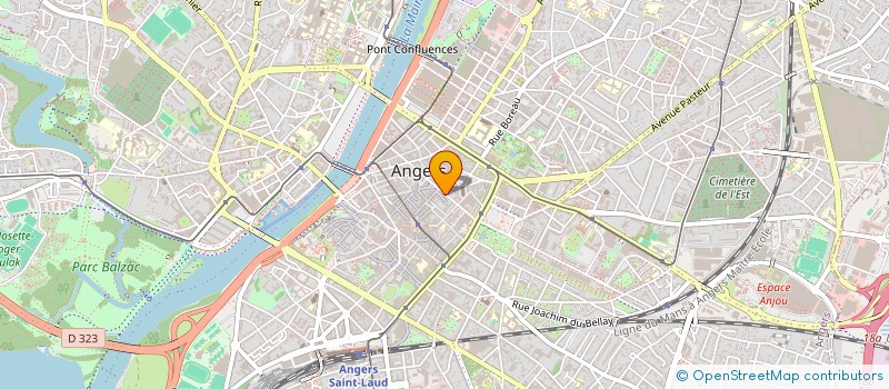 localisation de l'entreprise MAIL FORCE à ANGERS