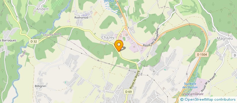 localisation de l'entreprise MAIL IMMO à CHAZEY-BONS