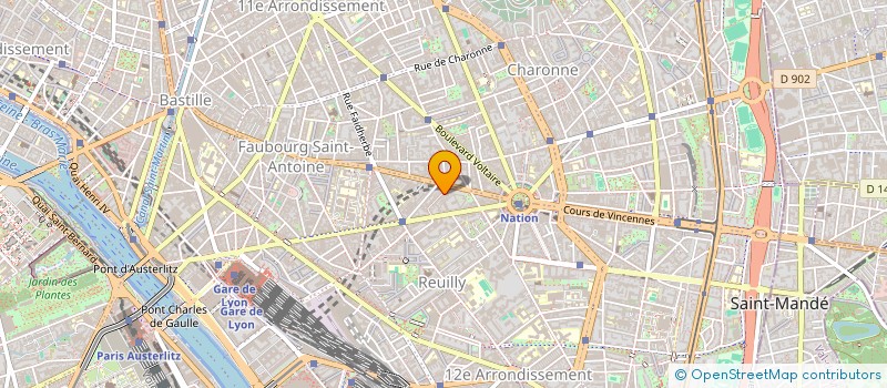 localisation de l'entreprise MAIL @ WORK  PARIS