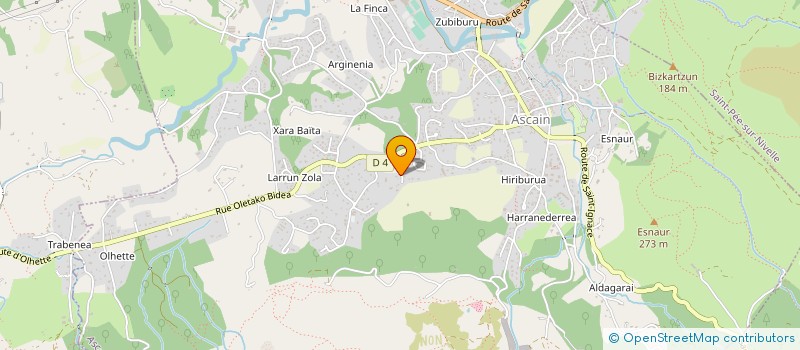 localisation de l'entreprise MAILA  ASCAIN