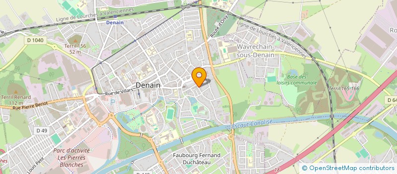 localisation de l'entreprise MAILAK  DENAIN