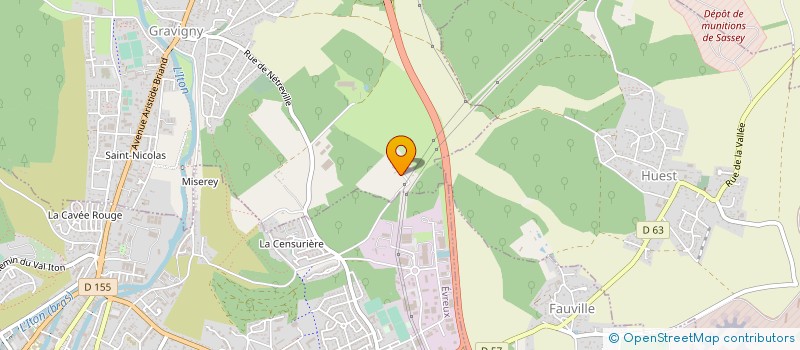 localisation de l'entreprise MAILAN AUTO à GRAVIGNY