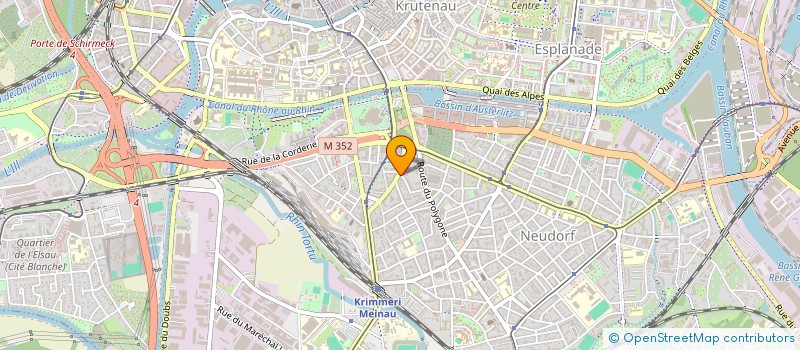localisation de l'entreprise MAILCONTACT à STRASBOURG