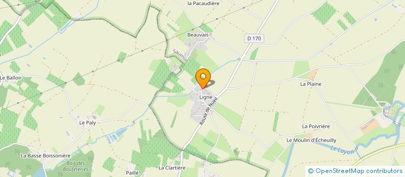 localisation de l'entreprise MAILET à DOUE-EN-ANJOU