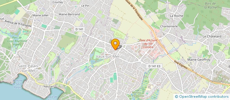 localisation de l'entreprise MAILH CIBLE  VAUX-SUR-MER