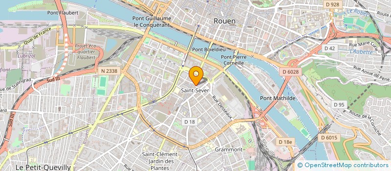 localisation de l'entreprise MAILH SA à ROUEN