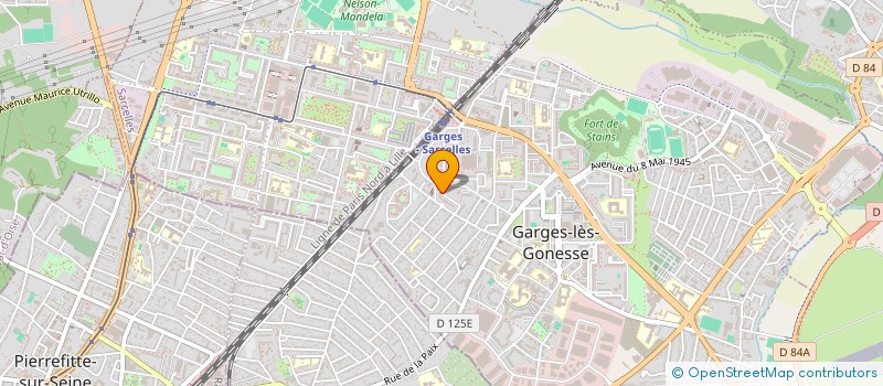 localisation de l'entreprise MAILIN à GARGES-LES-GONESSE