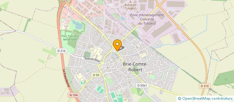 localisation de l'entreprise MAILING AGENCY à BRIE-COMTE-ROBERT