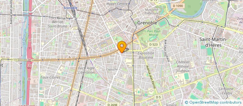 localisation de l'entreprise MAILIS CELIA  GRENOBLE