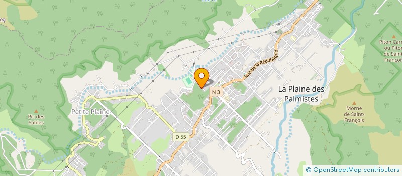 localisation de l'entreprise MAILL'ARTS DE BOURBON à LA PLAINE-DES-PALMISTES