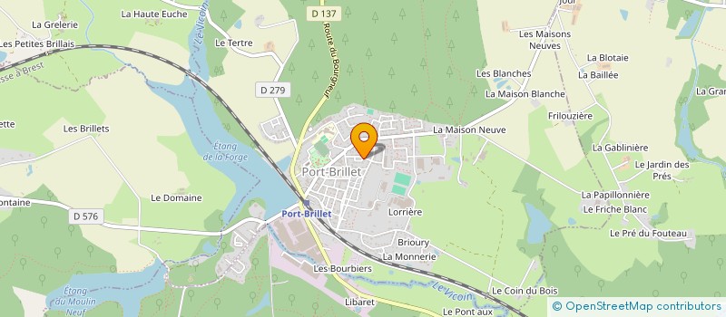 localisation de l'entreprise MAILL'TUB à PORT-BRILLET