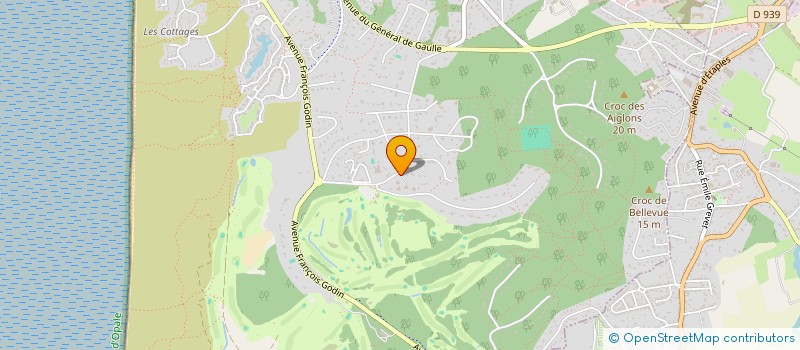 localisation de l'entreprise MAILLAGE  LE TOUQUET-PARIS-PLAGE