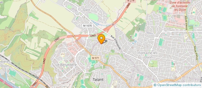 localisation de l'entreprise MAILLAPAR à TALANT