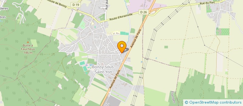 localisation de l'entreprise MAILLARD à BOISSY-SOUS-SAINT-YON