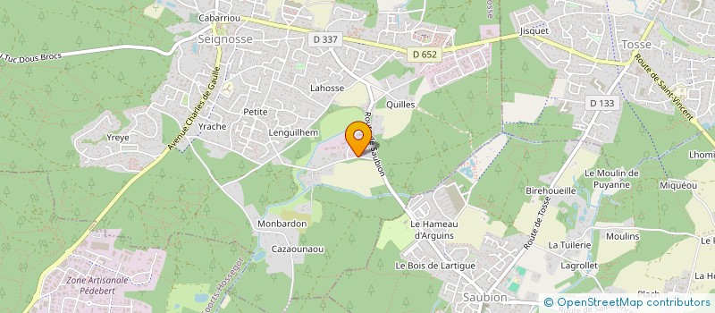 localisation de l'entreprise MAILLARD à SEIGNOSSE