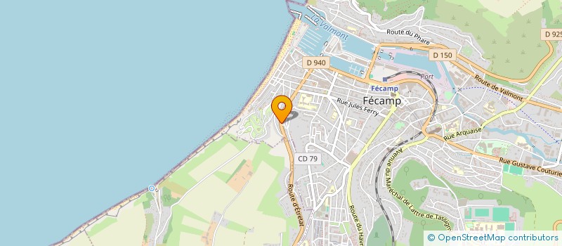 localisation de l'entreprise MAILLARD  FECAMP