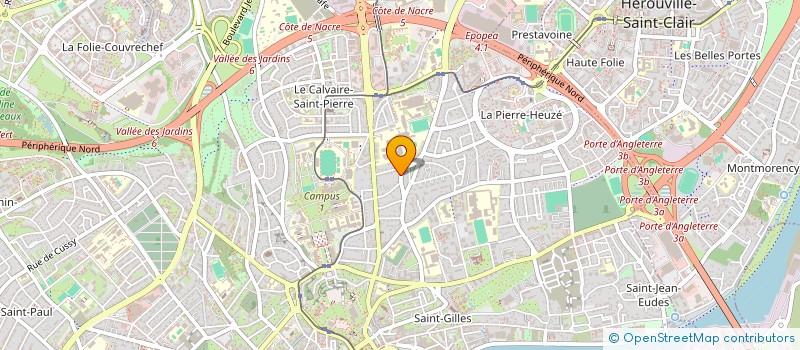 localisation de l'entreprise MAILLARD-DUVAL à CAEN