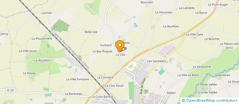 localisation de l'entreprise MAILLARD ET FILS à YVIGNAC-LA-TOUR