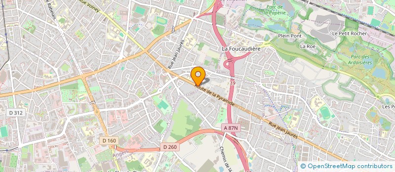 localisation de l'entreprise MAILLARD FARADHI à ANGERS