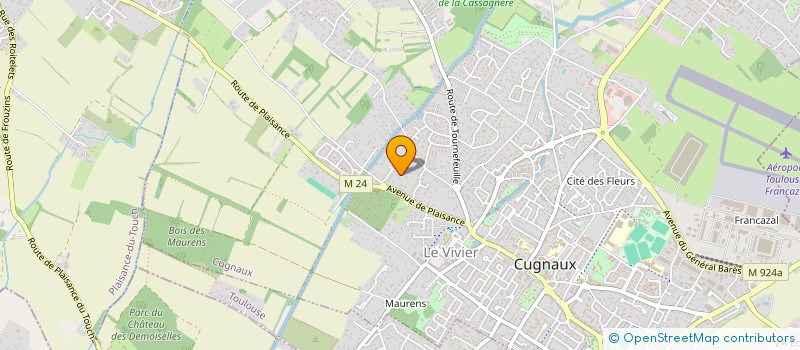 localisation de l'entreprise MAILLARD INVEST IMMO  CUGNAUX