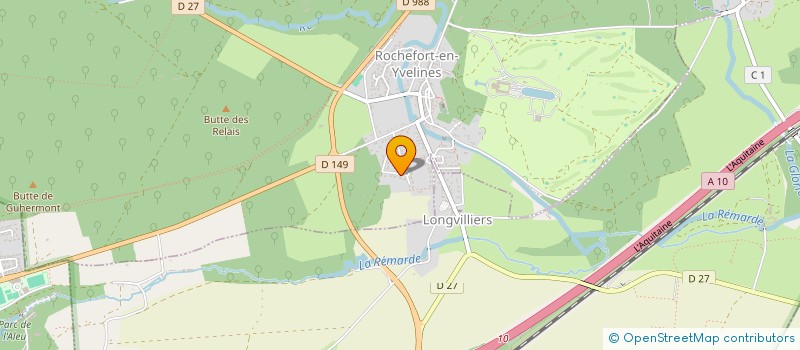 localisation de l'entreprise MAILLARD OUTLET à ROCHEFORT-EN-YVELINES